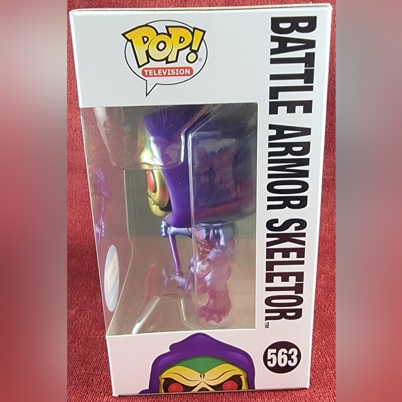 Battle armor skeletor gemini exclusive funko  # 563 (nib) With pop protector - Picture 5 of 7
